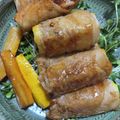 ララルンルン's cooksnap of when they made ズッキーニの豚肉巻き.
