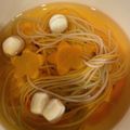 大熊猫さん's cooksnap of when they made 七夕❀　すまし汁に広がる星空☆　七夕汁❀.