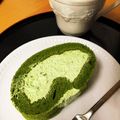 吉つま's cooksnap of when they made ふわふわ濃厚「外巻きココアロールケーキ」.