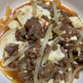 たべたべこ's cooksnap of when they made 焼肉麻婆豆腐♫.