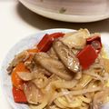 tomitomico's cooksnap of when they made 疑似もつ鍋！もつ無し！.
