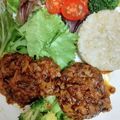 Lake☆Erie's cooksnap of when they made 煮込みハンバーグ.
