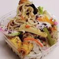 私市ビッキーズ津門巳's cooksnap of when they made ぶっかけ玉子焼蒲鉾玉葱レタスゆかりうどん.