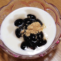 ﾋﾟﾛﾐ♡'s cooksnap of when they made 和風✿︎黒豆ヨーグルト.