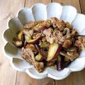 梅ミッキー's cooksnap of when they made さっぱりうまっ♪豚と茄子の梅ポン炒め.