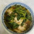 ピーナッツ子♪'s cooksnap of when they made はるちゃんの「小松菜と油揚げの煮物」.