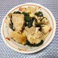 emiiem's cooksnap of when they made 鶏肉とほうれん草の味噌醤油炒め♡♡.