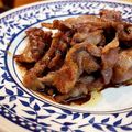 ちょこふみ's cooksnap of when they made 薄切ラム肉のマリネ焼き.