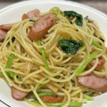 coooooko's cooksnap of when they made 小松菜とソーセージの和風パスタ.