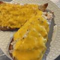 きょうももぐもぐ's cooksnap of when they made ツナチェダーチーズ　トースト.