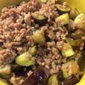 ベティ３'s cooksnap of when they made なすとひき肉の甘辛ごま酢炒め.