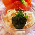 さんちゃん（╹◡╹）'s cooksnap of when they made 辛子明太子大根サラダ.