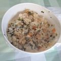 えりきゃんでぃ's cooksnap of when they made 離乳食後期✱しらすとわかめの炊き込みご飯.