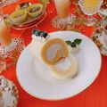 クックAHFKUG☆'s cooksnap of when they made HMで簡単♬基本のミルクロールケーキ♡.