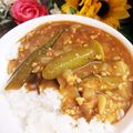 ゆるмαмα's cooksnap of when they made 大量消費♪オクラとトマトのキーマカレー.