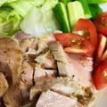 まちゃこはる。's cooksnap of when they made 低温調理器で簡単！豚ヒレ肉のコンフィ.
