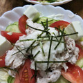 ささささ＆＊'s cooksnap of when they made とろろおくらの豚しゃぶサラダ☆.