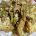 souくんママ's cooksnap of when they made キャベツとひき肉、厚揚げのみそ炒め.