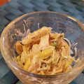 ダッフィーニーうに's cooksnap of when they made ささみともやし貝割れのゆかりマヨ和え☆.