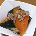 えりこ82☆'s cooksnap of when they made かぼちゃのそぼろ煮.
