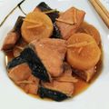 在宅勤務のおじさん's cooksnap of when they made 圧力鍋でブリ大根☆.