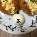 puniＫ's cooksnap of when they made とにかくカピバラさん♪ゆで卵をデコ♪.