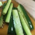 しーゆーのおかん's cooksnap of when they made ポン酢だけで作るきゅうりのお漬物.