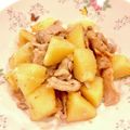 悠LOVE航's cooksnap of when they made じゃがいもと豚肉の煮物(粉吹き風に).