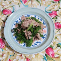 mmameco's cooksnap of when they made 栄養価抜群「ケール」と豚肉のニンニク炒め.