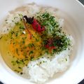 ひんべえ's cooksnap of when they made 梅干しと海苔でぱぱっとTKG♡.