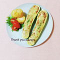 まあまま☆0403's cooksnap of when they made ズッキーニと挽肉のチーズ焼き.