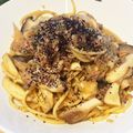 mikakochen's cooksnap of when they made 麺つゆで♬きのことツナの和風パスタ.