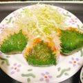 tonmyee's cooksnap of when they made エビとはんぺんのふわふわ大葉つくね♡‪.