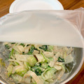 堂々食堂's cooksnap of when they made 青梗菜と大根のごまマヨ和え.