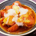 MizuhoBank's cooksnap of when they made 麺つゆで簡単☆トマトの揚げ出し☆.