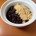 ✿ykyk✿'s cooksnap of when they made 黒豆煮汁リメイク♪小豆の黒ぜんざい.