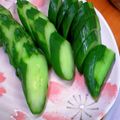 ユーロン's cooksnap of when they made きゅうり２本でお手軽漬物.
