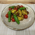 クックックmakko's cooksnap of when they made とうもろこしと鶏肉の甘辛炒め.