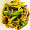 J_son's cooksnap of when they made 豚バラとナスの味噌炒め.