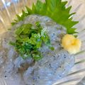 あい♪らんど's cooksnap of when they made 生しらすの刺身.