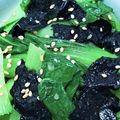 kaori238's cooksnap of when they made 鉄分補給★レンジで青梗菜と海苔のナムル.