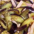 ma⋆__⋆cha's cooksnap of when they made 簡単！激ウマ！なすとハムの中華風和え♪.