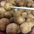 miku1854's cooksnap of when they made ふっわふわ♪豆腐白玉だんご.