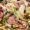 CHICHI☆PAY's cooksnap of when they made 簡単。夕食！豚こま肉とキャベツ味噌炒め.