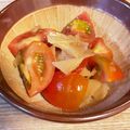 きおら+-22's cooksnap of when they made 意外な美味しさ☆簡単ガリトマト.