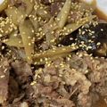 クックNY02NX☆'s cooksnap of when they made 牛肉と牛蒡の炒め煮.