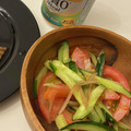 安次郎まま's cooksnap of when they made きゅうりとトマト、みょうがのさっぱり和え.