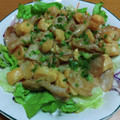 55才のおじさん's cooksnap of when they made 冷めてもウマイ！豚肉と麩の甘辛炒め.