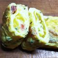 クックEGIVJ7☆'s cooksnap of when they made お弁当に！梅干し＆しそ☆卵焼き.