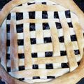 院長14's cooksnap of when they made アメリカ☆冷凍パイシートでチェリーパイ.